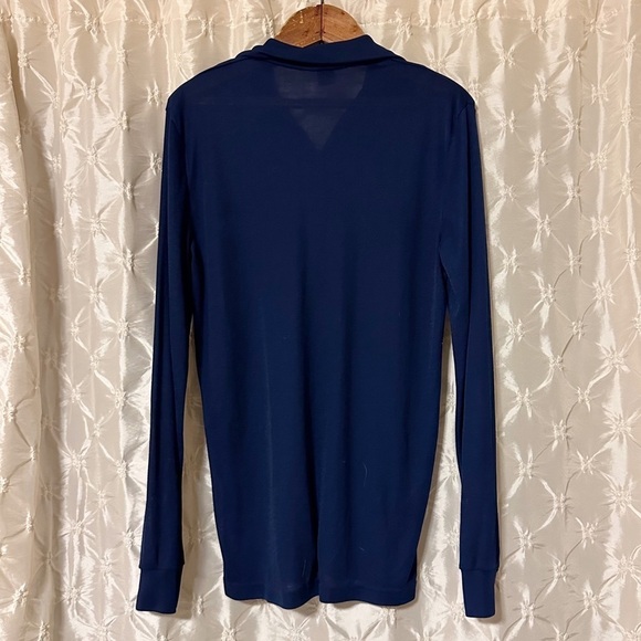 VTG Patagonia Navy Blue Capilene Half Zip Base Layer Pull-Over Long Sleeve - Picture 3 of 9